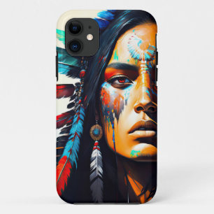 Funda Para iPhone 11 Guerrero nativo 7