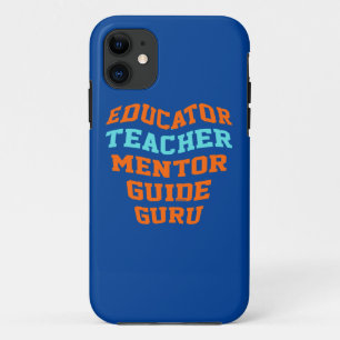 FUNDA PARA iPhone 11 GUÍA DE MENTOR DE PROFESORES DE EDUCACIÓN GURU