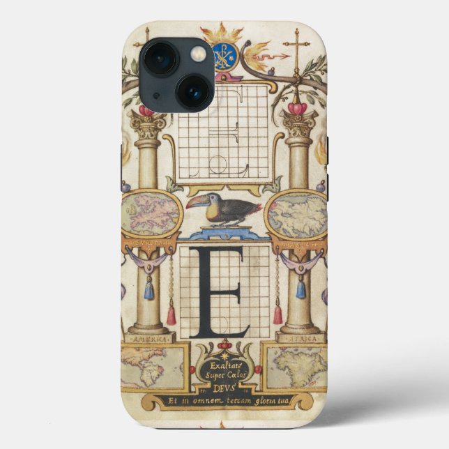 Funda De Case-Mate Para iPhone Guía para la construcción de la letra E (Reverso )