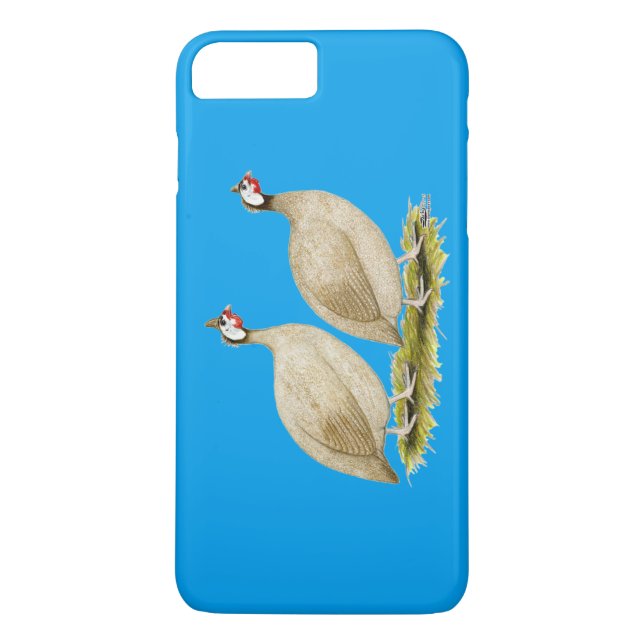 Funda De Case-Mate Para iPhone Guineas Buff Dundotte Fowl (Reverso)