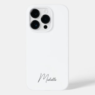 Funda Para iPhone 14 Pro De Case-Mate Guión Minimalista elegante profesional