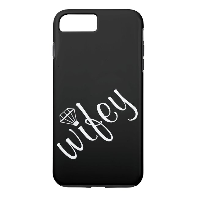Funda De Case-Mate Para iPhone Guión y diamante de negrita y negrita personalizad (Reverso)