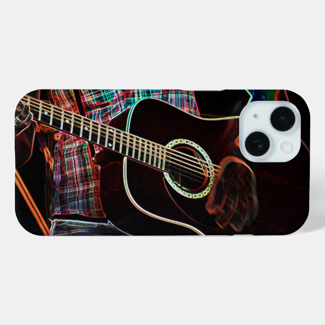 Funda De Case-Mate Para iPhone Guitar 1 iphcna (Reverso (Horizontal) )