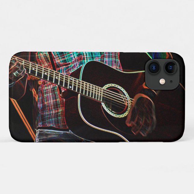 Funda De Case-Mate Para iPhone Guitar 1 iphcna (Reverso (horizontal))