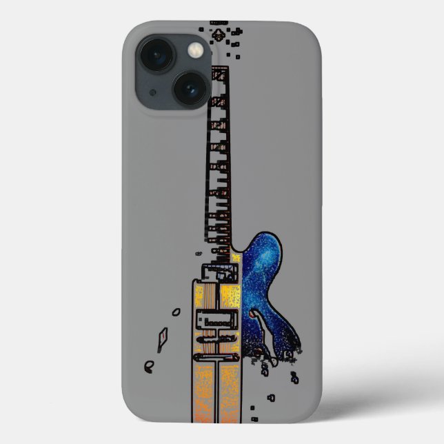 Funda De Case-Mate Para iPhone Guitar 4 iphcna (Reverso)