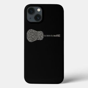 Funda Para iPhone 13 Guitar Lover   Regalo de notas de guitarra