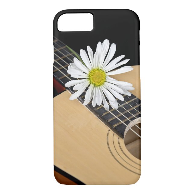 Funda De Case-Mate Para iPhone Guitar y Daisy (Reverso)