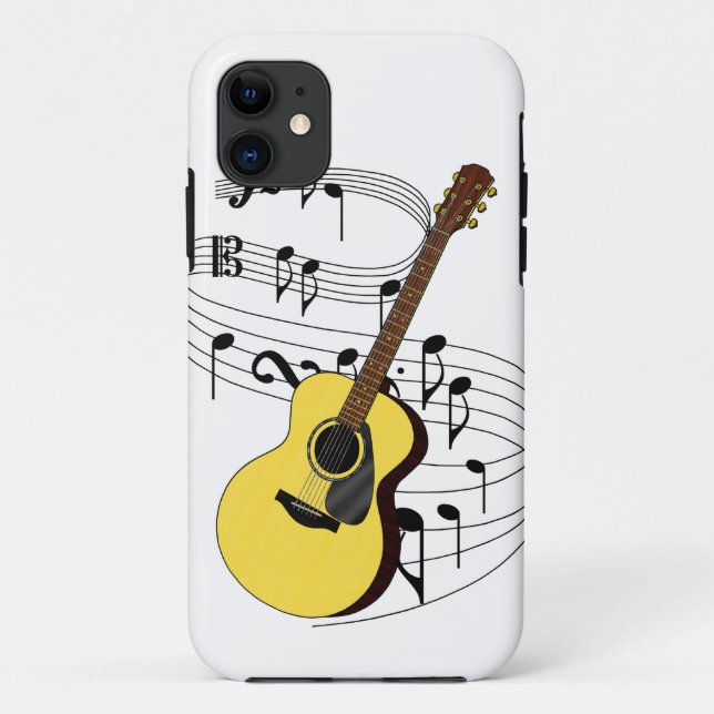 Funda De Case-Mate Para iPhone Guitarra (Reverso)