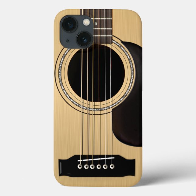 Funda De Case-Mate Para iPhone Guitarra Acústica (Reverso)