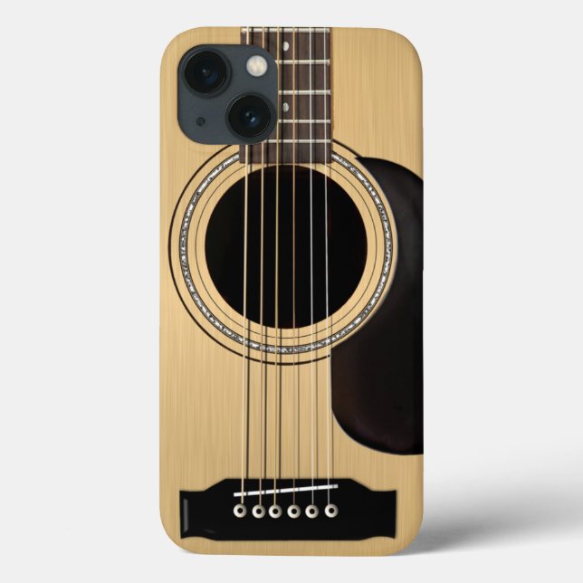 Funda De Case-Mate Para iPhone Guitarra Acústica (Reverso)