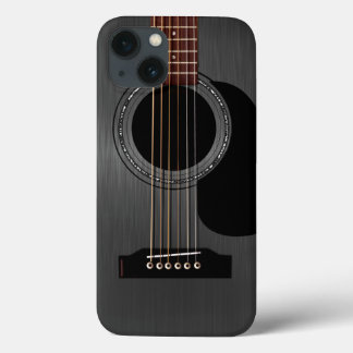 Funda Para iPhone 13 Guitarra Acústica Ash Black