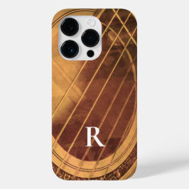 Funda Para iPhone 14 Pro De Case-Mate Guitarra acústica monogramada