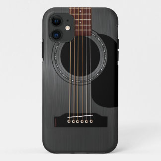 title_seo2 Guitarra acústica negra de la ceniza