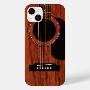 Funda Para iPhone 14 Plus De Case-Mate Guitarra acústica superior de caoba