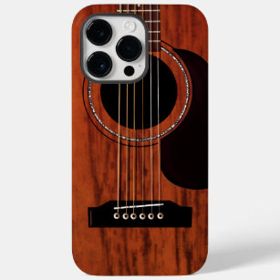 Funda Para iPhone 14 Pro Max De Case-Mate Guitarra acústica superior de caoba