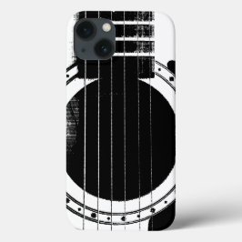 title_seo2 Guitarra blanca y negra vintage