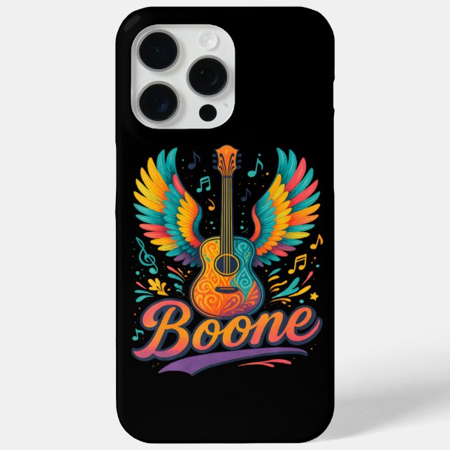 Funda De Case-Mate Para iPhone Guitarra Boone (Reverso )