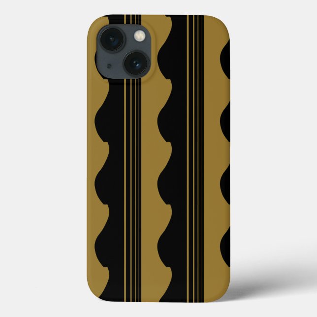 Funda De Case-Mate Para iPhone Guitarra dorada (Reverso)