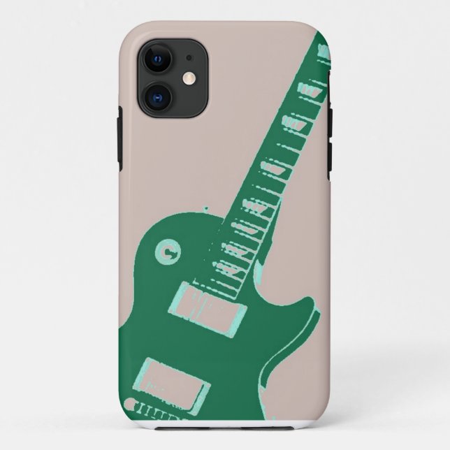 Funda De Case-Mate Para iPhone Guitarra eléctrica (Reverso)