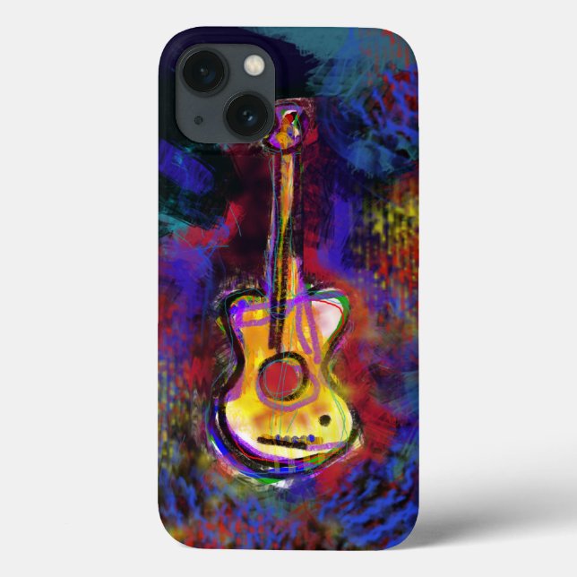 Funda De Case-Mate Para iPhone Guitarra musical (Reverso)
