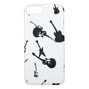 title_seo2 Guitarra Rock Black White Iphone Estuche 4