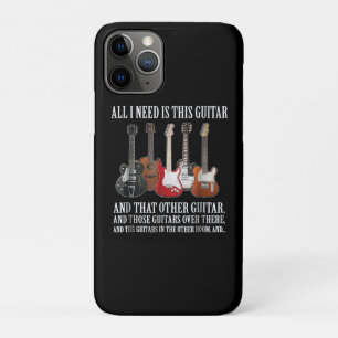 Funda Para iPhone 11 Pro Guitarra   Todo Lo Que Necesito Es Esta Guitarra A