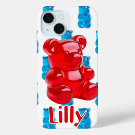 Funda Para iPhone 15 Gummy Jelly