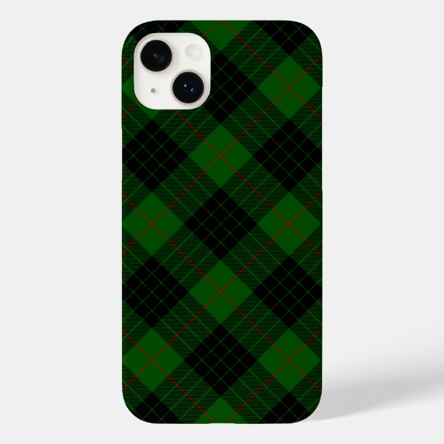 Funda De Case-Mate Para iPhone Gunn tartan spp. (Reverso )