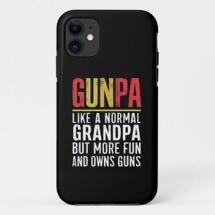 Funda Para iPhone 11 Gunpa es como un abuelo normal pero más divertido 