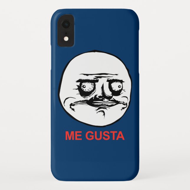Funda De Case-Mate Para iPhone Gusta hace frente a Meme (Reverso)