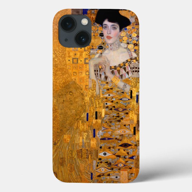 Funda De Case-Mate Para iPhone Gustav Klimt Adele Portrait (Reverso)