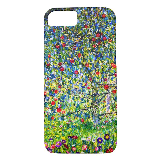 Funda De Case-Mate Para iPhone Gustav Klimt Apple Tree (Reverso)