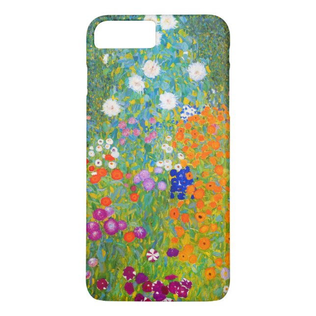 Funda De Case-Mate Para iPhone Gustav Klimt Bauerngarten Bella Artes del Jardín d (Reverso)