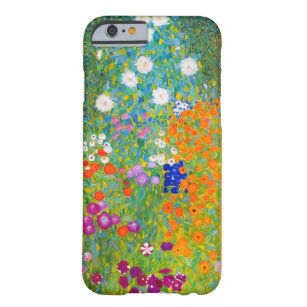 Funda Barely There Para iPhone 6 Gustav Klimt Bauerngarten Bella Artes del Jardín d