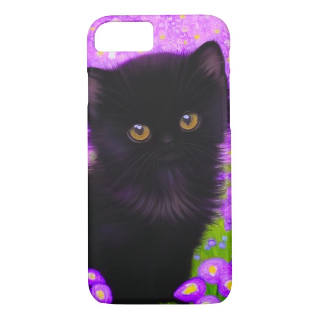 Funda De Case-Mate Para iPhone Gustav Klimt Cat (Reverso)