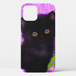 Funda Para iPhone 12 Gustav Klimt Cat