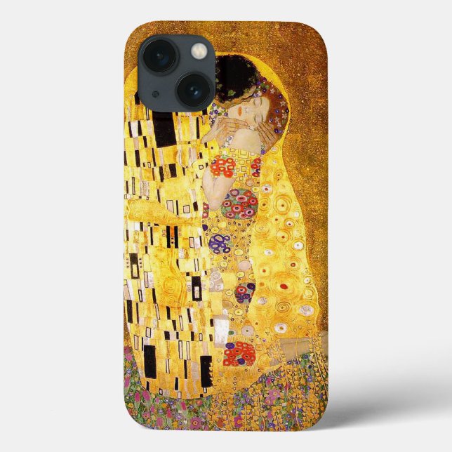 Funda De Case-Mate Para iPhone Gustav Klimt "El beso" (Reverso)