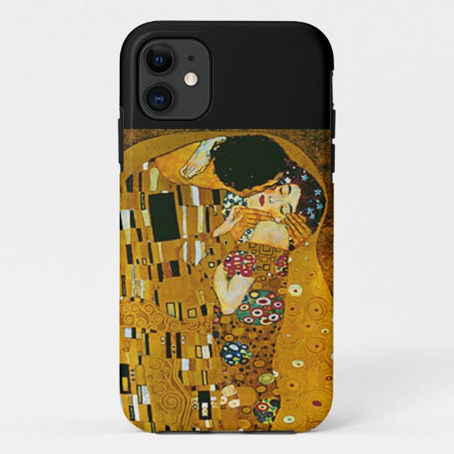 Funda De Case-Mate Para iPhone Gustav Klimt - El beso (Reverso)