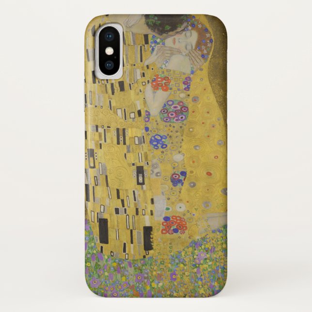 Funda De Case-Mate Para iPhone Gustav Klimt El Beso (Reverso)