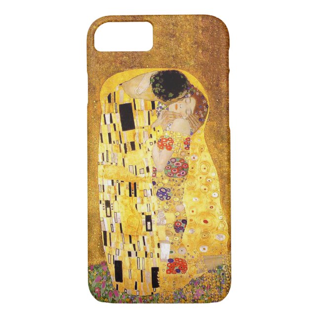 Funda De Case-Mate Para iPhone Gustav Klimt "El beso" (Reverso)