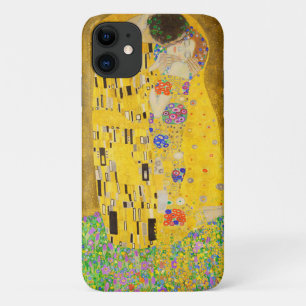 Funda Para iPhone 11 Gustav Klimt El Beso Arte Fino