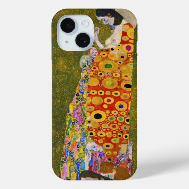 Funda De Case-Mate Para iPhone Gustav Klimt - Hope II (Reverso )