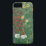 Funda Para iPhone 8/7 Gustav Klimt - Jardín de granja con girasoles<br><div class="desc">Gustav Klimt - Jardín de granja con girasoles</div>