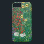 Funda Para iPhone 8/7 Gustav Klimt - Jardín de granja con girasoles<br><div class="desc">Gustav Klimt - Jardín de granja con girasoles</div>