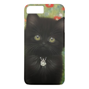 Funda Para iPhone 8 Plus/7 Plus Gustav Klimt Kitten