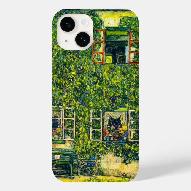 Funda De Case-Mate Para iPhone Gustav Klimt La Casa de la Guardia (Reverso )