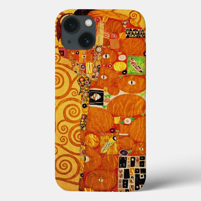 Funda De Case-Mate Para iPhone Gustav Klimt Nouveau, árbol de la vida (Reverso)