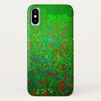 Gustav Klimt Poppy Field