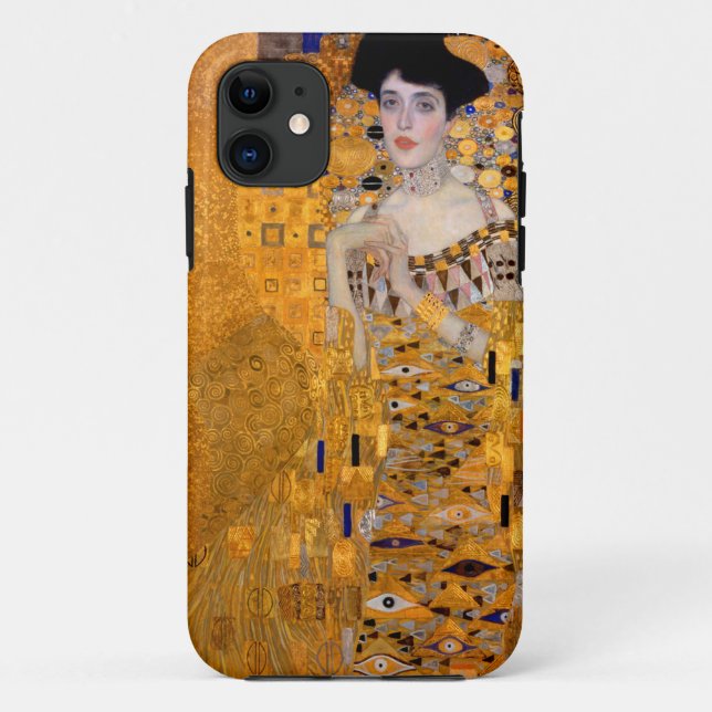 Funda De Case-Mate Para iPhone Gustav Klimt Portrait (Reverso)