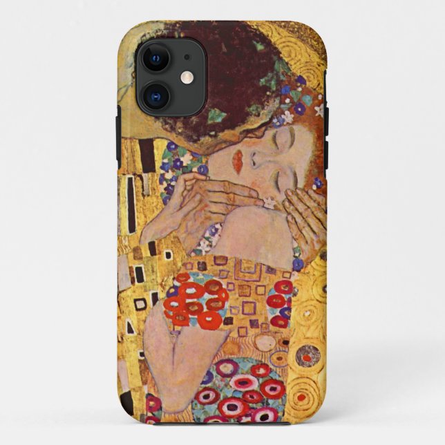 Funda De Case-Mate Para iPhone Gustav Klimt The Kiss (Reverso)